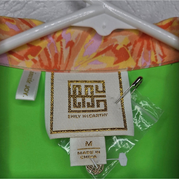 Emily Mccarthy The Georgia Dress In Azalea Multicolor Floral Women's Medium - Picture 8 of 16